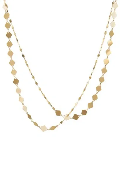 Lana Laser Miami Blake Chain Layered Necklace In Yellow Gold