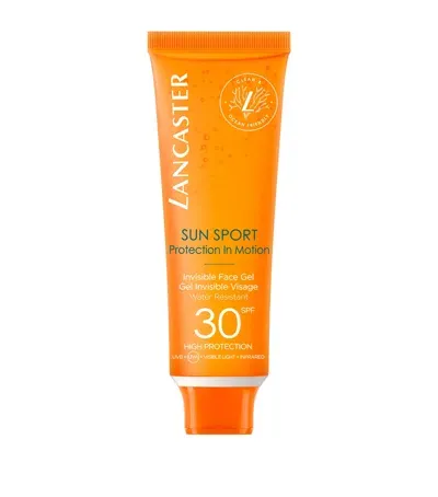 Lancaster Sun Sport Invisible Face Gel Spf 30 In White