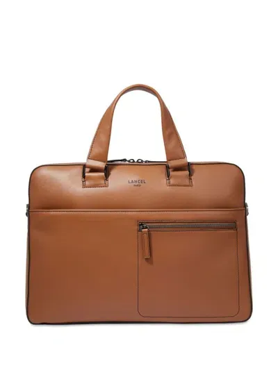 Lancel Medium Max De  Document Bag In Brown