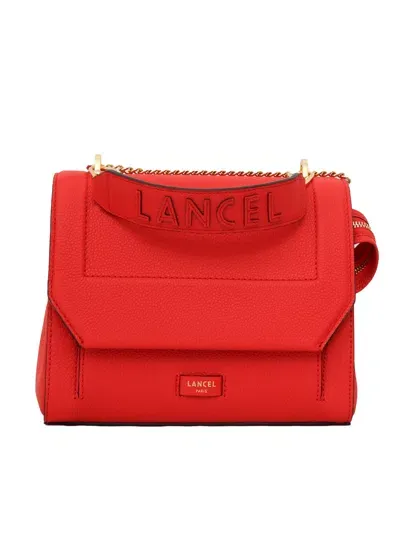 Lancel Rabat Bag M In Red