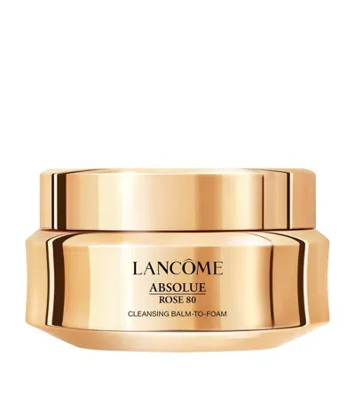 Lancôme Absolue Rose 80 Cleansing Balm-to-foam In White