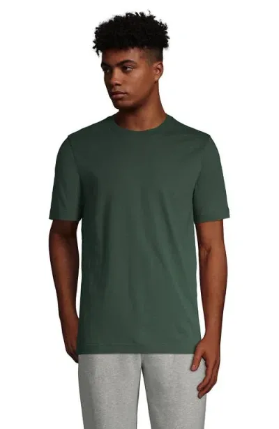 Lands' End Super-t Short Sleeve T-shirt In Deep Woodland Green