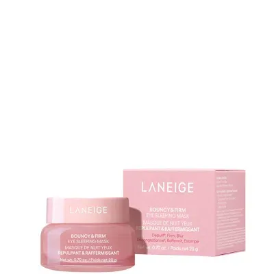 Laneige Bouncy And Firm Eye Sleeping Mask 20ml In White