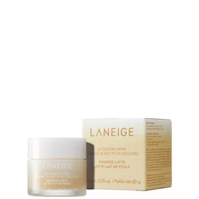 Laneige Lip Sleeping Mask - Eggnog Latte In White