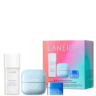 Laneige Strong Barrier Minis Set In White