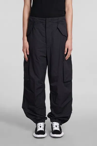 Laneus Pants In Black Cotton