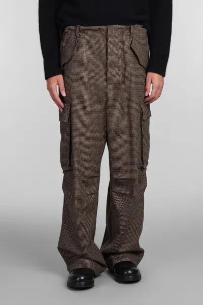 Laneus Pants In Brown Polyester