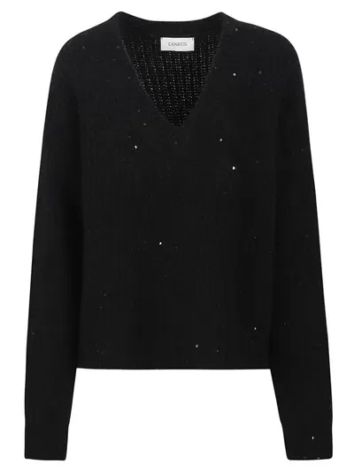 Laneus Sweaters Black In Nero/black