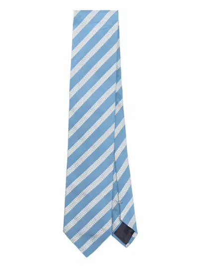 Lanvin Band Tie In Blue