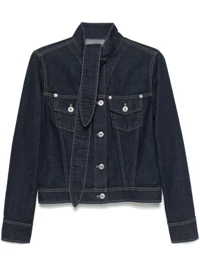 Lanvin Denim Jacket In 蓝色