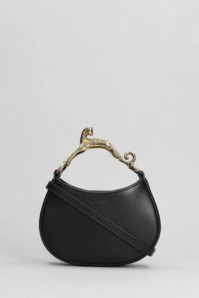 Lanvin Hobo Shoulder Bag In Black