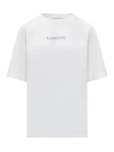 Lanvin Brode T-shirt In White