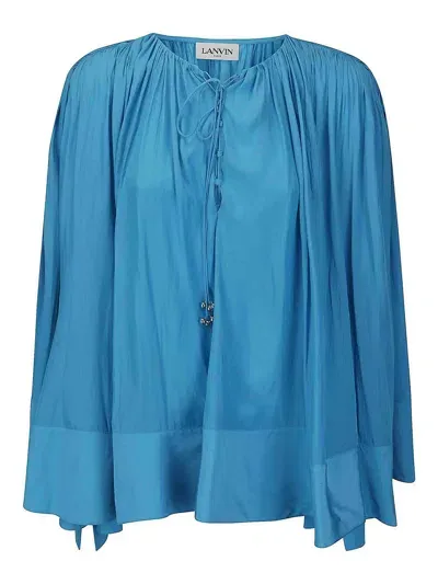 Lanvin Light Blue Blouse