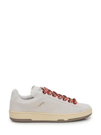 Lanvin Lite Curb Sneakers In White