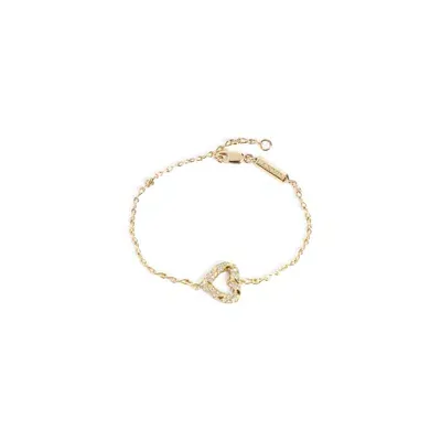 Lanvin Melodie Heart Bracelet In Gold