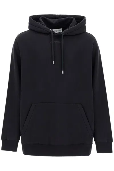 Lanvin Oversized Hoodie With Hood In Black