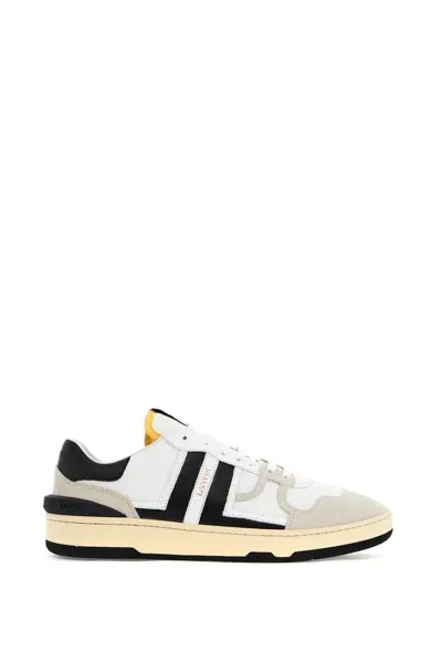 Lanvin Clay Panelled Mesh Sneakers In Multicolor