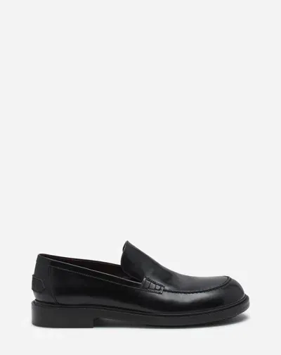 Lanvin Spinto Loafers In Black