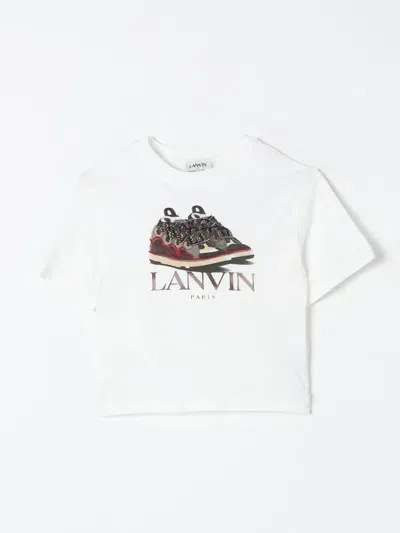 Lanvin T-shirt  Kids Color White In Weiss