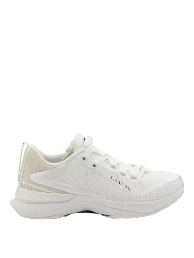 Lanvin White Leather Sneakers