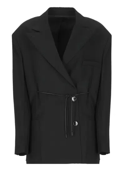 Lanvin Wool Blazer In Black