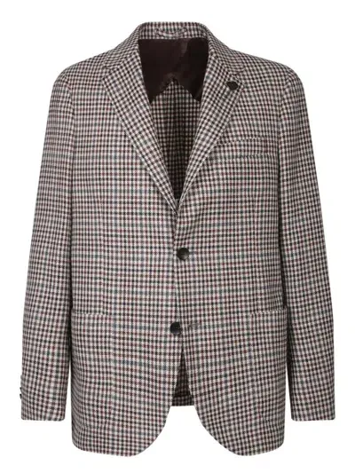 Lardini Blazers In Brown