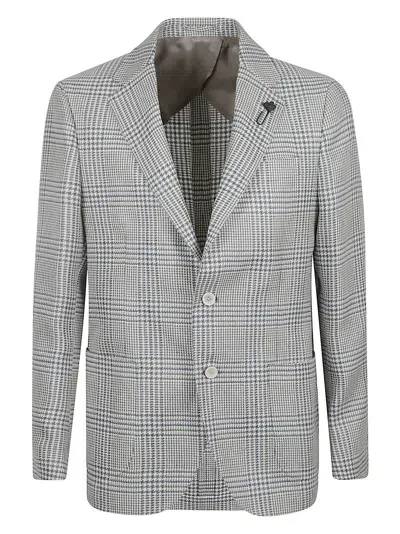 Lardini Jackets White In Grey