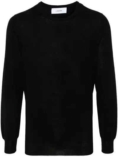 Lardini Lightweight Sweater In Black