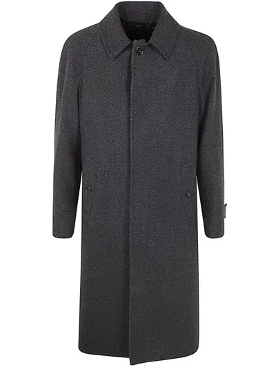 Lardini Man Coat Clothing In Gris