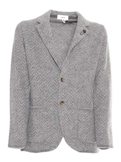 Lardini Single-breasted Jacket In Multi