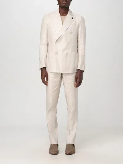 Lardini Suit  Men Color Beige