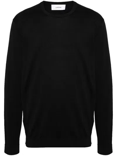 Lardini Sweaters In Black