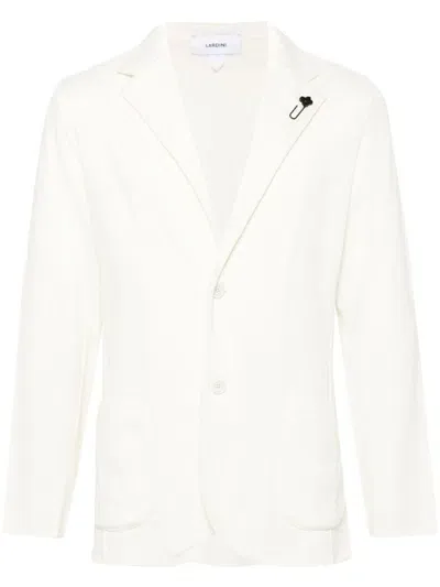 Lardini Virgin-wool Blazer In Neutrals