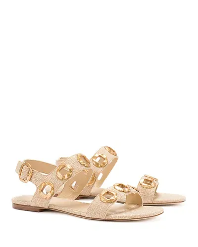 Larroude Women's Milan Sandals In Beige