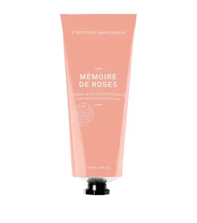 L'artisan Parfumeur Mémoire De Roses Nourishing Hand Cream In White