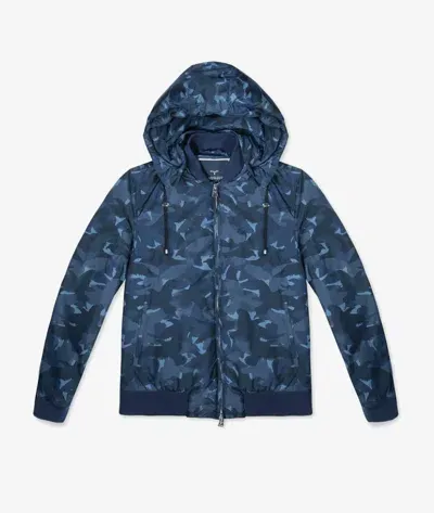 Larusmiani Bomber Jacket Marina Jacket In Blue