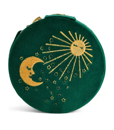 L'atelier Nawbar You Are The Sun To My Moon Jewellery Box In Green