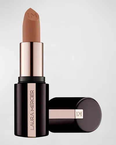 Laura Mercier Caviar Smoothing Matte Lipstick In Nude Sateen (warm Toned Medium Peach)