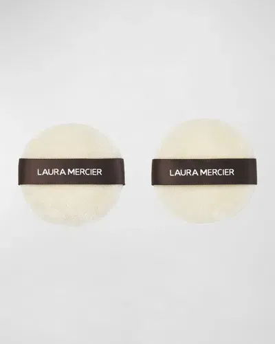 Laura Mercier Medium Velour Puff 2-pack In White