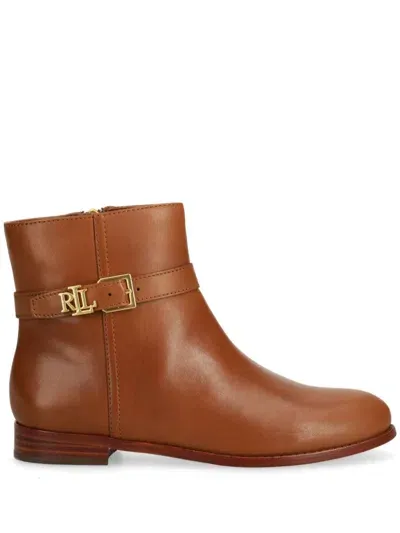 Lauren Ralph Lauren Briele Boots In Brown