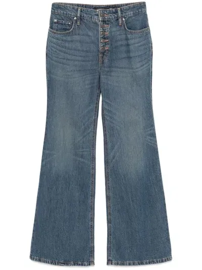 Lauren Ralph Lauren Flared Jeans In Blue