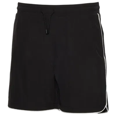 Lckr Boys   Jasper Nylon Shorts In White/black