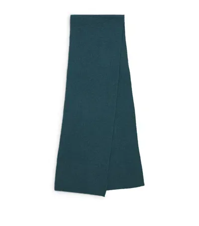 Le Bonnet Lambswool Classic Scarf In Green