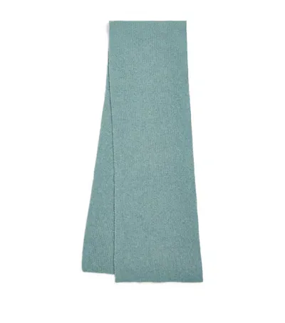 Le Bonnet Lambswool Classic Scarf In Green