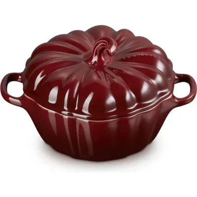 Le Creuset Enameled Cast Iron Pumpkin Baking Dish In Burgundy