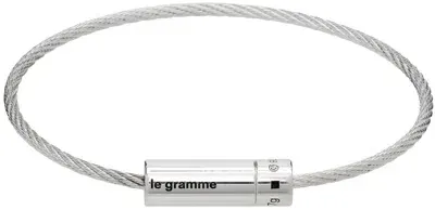 Le Gramme Silver Cable 'le 7g' Bracelet