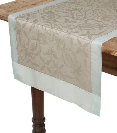 Le Jacquard Français Venezia Table Runner In Beige