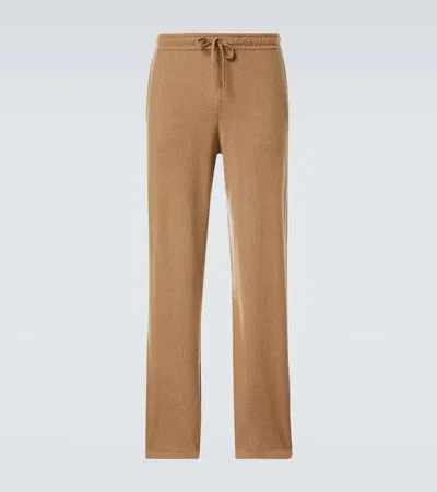 Le Kasha Cashmere Sweatpants In Brown