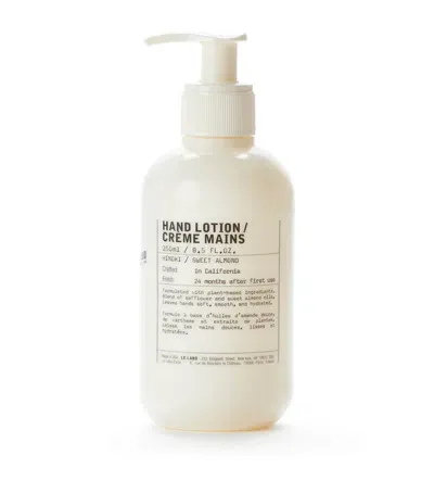 Le Labo Hand Lotion In White