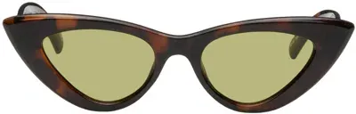 Le Specs Brown Hypnosis Sunglasses In 2452326